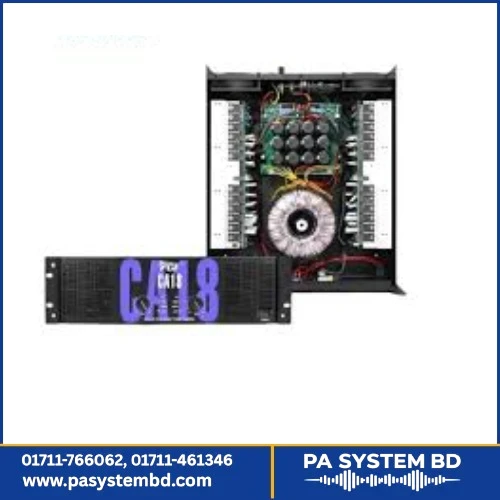 Soundstandard CA18 Series 3U Audio Standard 1100x2 Watt High Long case Professional Power Amplifier