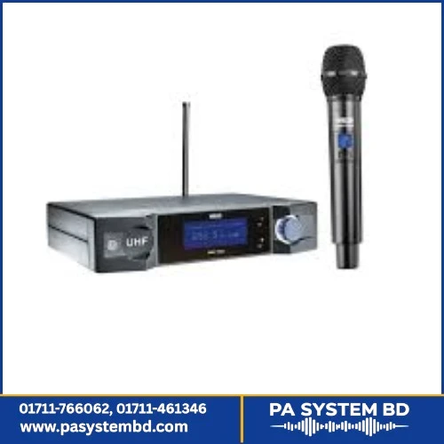 Ahuja AWM-700UH Single Handheld UHF Wireless Microphone | Professional
