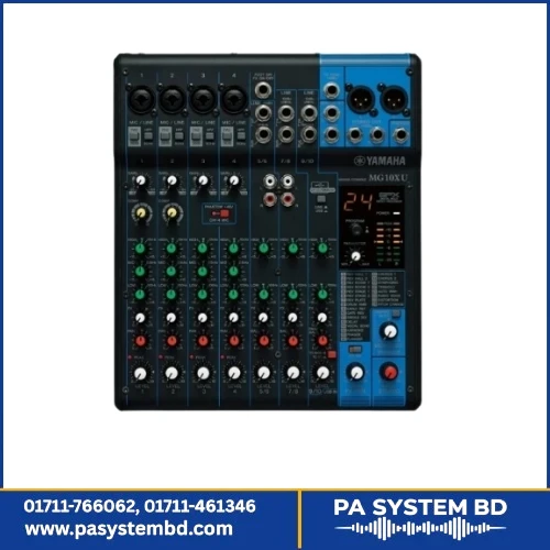 Yamaha MG10XU 10-Channel Mixing Console with Effects and USB