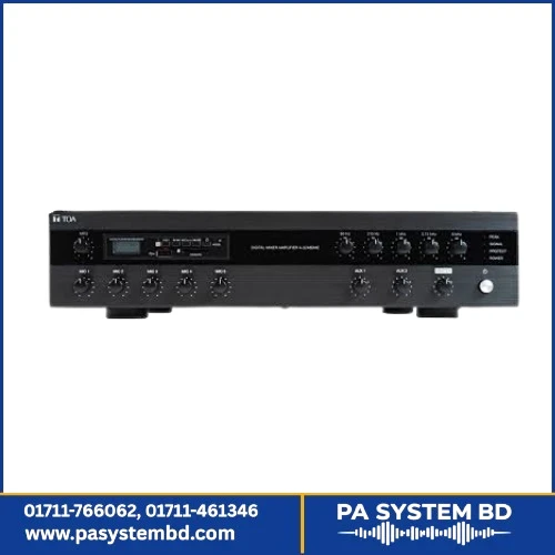 TOA A-3606D Digital Mixer Amplifier | 60W, Emergency Alerts