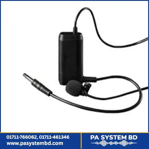 Toa EM-361 Tie Clip Lavalier/Collar Microphone 7m