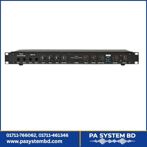 DMX-44 Ahuja 4 Channel Mixer & Digital Effects/Echo/Reverb & Chorus Effect