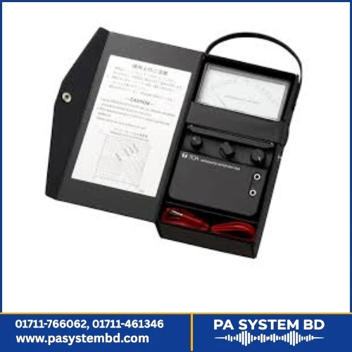 TOA ZM-104A Portable Impedance Meter – Essential 100V Line Speaker Load Tester