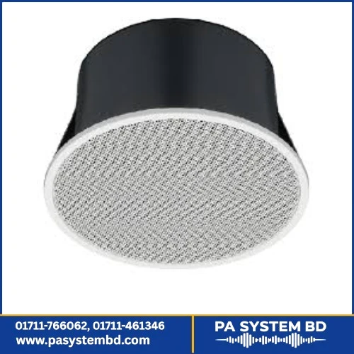 TOA PC-1860F 6W Ceiling Mount Speaker with Integrated Fire Dome – 100V Line PA Speaker