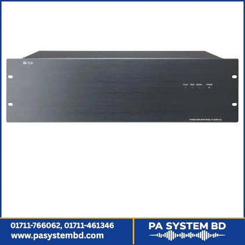 TOA FV-248PA 480W Power Amplifier – 100V Line High-Output Amp