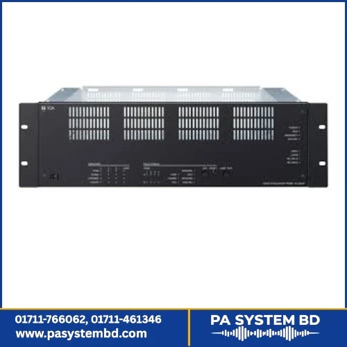 TOA VX-3004F Voice Evacuation Frame – EN54-16 Certified 4-Channel AB System Controller for Life Safety