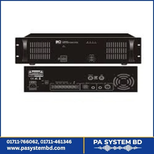 ITC T-2S500 RMS 2×500W Two Channel Power Amplifier, 100V/70V/4ohms