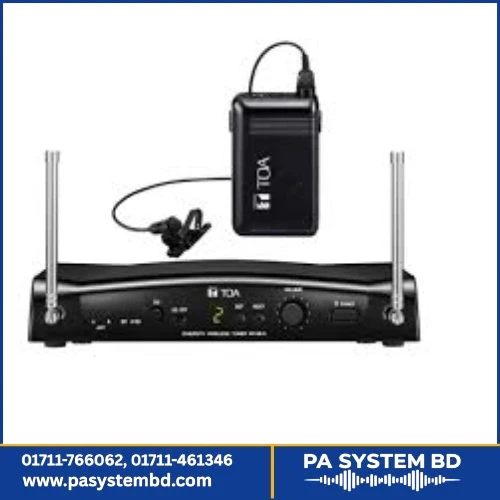 TOA WM-5325 With WT-5810 UHF Wireless Microphone Sets