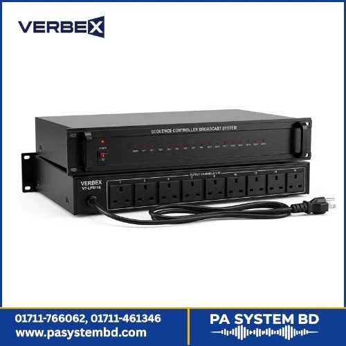 Verbex VT-LPS116 16 Channel Power Timing Sequencer