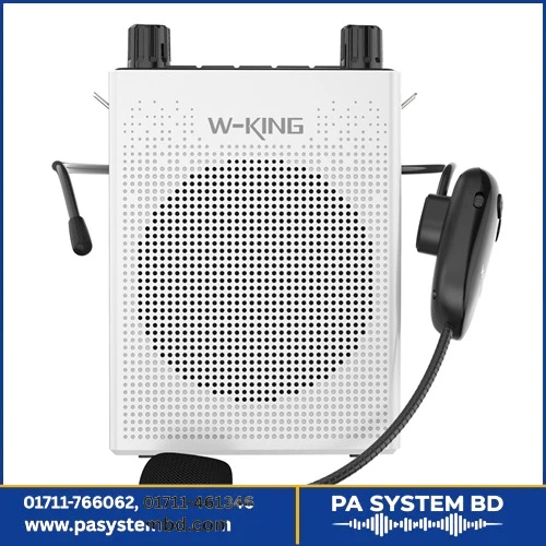 KS16 Personal Voice Amplifier with Wireless Mic 25W Bluetooth Portable Wireless Audio Amplifier for Teacher Tour Guide