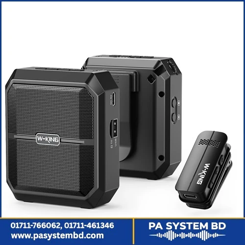 KS10III Personal Voice Amplifier with Wireless Clip-on Mic 6W Portable Audio Amplifier for Teacher Tour Guide Meeting